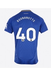 Leicester City Facundo Buonanotte #40 Jalkapallovaatteet Kotipaita 2024-25 Lyhythihainen